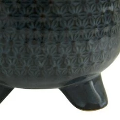 Buy ⭐ Olivia & May Set of 3 Ceramic Planter with Legs Black - Olivia & May 🧨 -Planters Sales Store unnamed file 6300