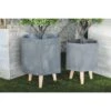 Best Pirce ๐ฅฐ Set of 2 Farmhouse Hexagonal Ceramic and Fiber Clay Planters with Stands - Olivia & May Dark Gray โญ 2 Best Pirce ๐ฅฐ Set of 2 Farmhouse Hexagonal Ceramic and Fiber Clay Planters with Stands - Olivia & May Dark Gray โญ -Planters Sales Store unnamed file 6301