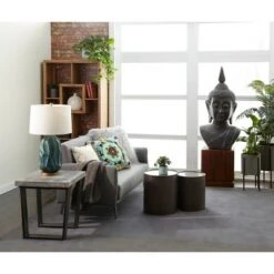 Best reviews of 👍 Olivia & May Set of 2 Modern Iron Planters with Stand - Olivia & May 🔥 -Planters Sales Store unnamed file 6385