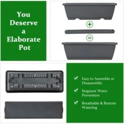 Top 10 🥰 Costway Set of 2 4 FT Vertical Raised Garden Bed 5-Tier Planter Box for Patio Balcony 😉 -Planters Sales Store unnamed file 64