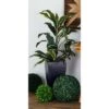 Best reviews of 😀 Olivia & May Set of 3 Modern Rectangular Metal Planters Black - Olivia & May 🔥