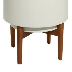 Flash Sale 🔥 Set of 2 Metal Planters White - CosmoLiving by Cosmopolitan 👍 -Planters Sales Store unnamed file 6489