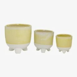 Best deal 😉 Set of 3 Cylindrical Ceramic Planter - Olivia & May Blue 🎉 -Planters Sales Store unnamed file 6500