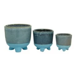 Best deal 😉 Set of 3 Cylindrical Ceramic Planter - Olivia & May Blue 🎉 -Planters Sales Store unnamed file 6503