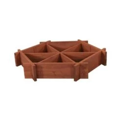Wholesale 😍 8" H Wood Planters - Brown - Leisure Season 👏 -Planters Sales Store unnamed file 651