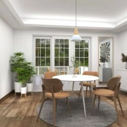 Coupon 👍 Set of 3 Planters with Wooden Legs - Olivia & May Black 💯 -Planters Sales Store unnamed file 6532