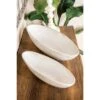 Flash Sale ⌛ Set of 2 Contemporary Porcelain Shallow Oval Planters - CosmoLiving by Cosmopolitan 😀