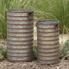 New โ๏ธ Olivia & May Set of 2 Industrial Galvanized Iron Planters - Olivia & May ๐งจ 2 New โ๏ธ Olivia & May Set of 2 Industrial Galvanized Iron Planters - Olivia & May ๐งจ -Planters Sales Store unnamed file 6600