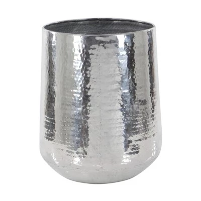 New โ๏ธ Olivia & May Set of 3 Contemporary Aluminum Pot Planters Silver - Olivia & May ๐ 6 New โ๏ธ Olivia & May Set of 3 Contemporary Aluminum Pot Planters Silver - Olivia & May ๐ - Image 4