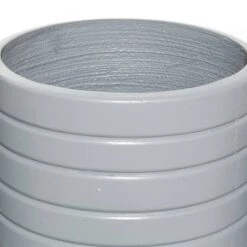 Best Pirce 👏 Olivia & May Set of 3 Contemporary Wood Striped Planters Gray - Olivia & May 🛒 -Planters Sales Store unnamed file 6667