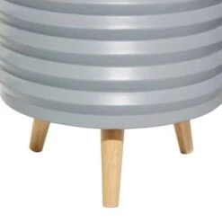 Discount ⭐ Olivia & May Set of 3 Contemporary Wood Planters Gray - Olivia & May ✨ -Planters Sales Store unnamed file 6691