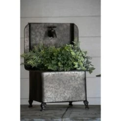 Top 10 ๐ Set of 2 Black Galvanized Metal Sink Planters - Foreside Home & Garden โค๏ธ 16 Top 10 ๐ Set of 2 Black Galvanized Metal Sink Planters - Foreside Home & Garden โค๏ธ -Planters Sales Store unnamed file 6735