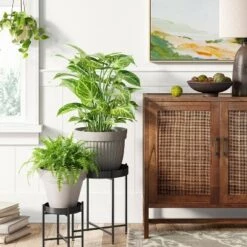 Wholesale π 10" Iron Standing Planter Black - Threshold™ β¨