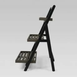 Best deal ✨ 2pk Meridien Acacia Wood Plant Stand - Christopher Knight Home Gray 😀 -Planters Sales Store unnamed file 7002