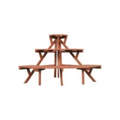 Coupon 🔥 24" H Novelty Wood Planter Stands and Holders - Brown - Leisure Season 😍