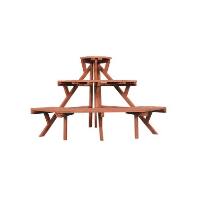 Coupon 🔥 24" H Novelty Wood Planter Stands and Holders - Brown - Leisure Season 😍 3 Coupon 🔥 24" H Novelty Wood Planter Stands and Holders - Brown - Leisure Season 😍