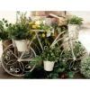 Outlet 😉 Olivia & May 26" Farmhouse Iron Vintage Tricycle Plant Stand Silver - Olivia & May 🥰 -Planters Sales Store unnamed file 7076