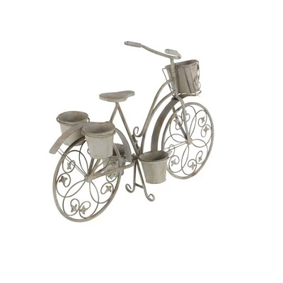 Outlet ๐ Olivia & May 26" Farmhouse Iron Vintage Tricycle Plant Stand Silver - Olivia & May ๐ฅฐ 5 Outlet ๐ Olivia & May 26" Farmhouse Iron Vintage Tricycle Plant Stand Silver - Olivia & May ๐ฅฐ - Image 3