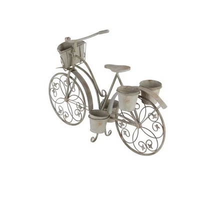 Outlet ๐ Olivia & May 26" Farmhouse Iron Vintage Tricycle Plant Stand Silver - Olivia & May ๐ฅฐ 7 Outlet ๐ Olivia & May 26" Farmhouse Iron Vintage Tricycle Plant Stand Silver - Olivia & May ๐ฅฐ - Image 5