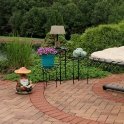 Promo โ Sunnydaze Decor Sunnydaze Indoor/Outdoor Iron Metal Potted Flower Plant Stand with Scroll Design - 24" - Black - 3pc ๐ 12 Promo โ Sunnydaze Decor Sunnydaze Indoor/Outdoor Iron Metal Potted Flower Plant Stand with Scroll Design - 24" - Black - 3pc ๐ -Planters Sales Store unnamed file 7117