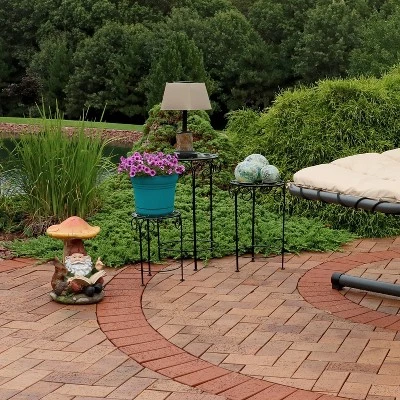 Promo โ Sunnydaze Decor Sunnydaze Indoor/Outdoor Iron Metal Potted Flower Plant Stand with Scroll Design - 24" - Black - 3pc ๐ 5 Promo โ Sunnydaze Decor Sunnydaze Indoor/Outdoor Iron Metal Potted Flower Plant Stand with Scroll Design - 24" - Black - 3pc ๐ - Image 3