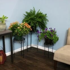 Promo โ Sunnydaze Decor Sunnydaze Indoor/Outdoor Iron Metal Potted Flower Plant Stand with Scroll Design - 24" - Black - 3pc ๐ 13 Promo โ Sunnydaze Decor Sunnydaze Indoor/Outdoor Iron Metal Potted Flower Plant Stand with Scroll Design - 24" - Black - 3pc ๐ -Planters Sales Store unnamed file 7118