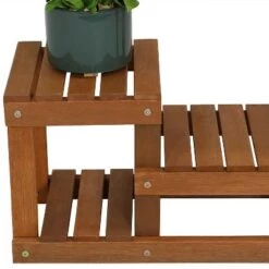 Best deal 🔥 Sunnydaze Decor Sunnydaze Indoor/Outdoor Meranti Wood with Teak Oil Finish 7-Tiered Succulent Flower Plant Stand Display Shelf - 36" - Brown 🧨 -Planters Sales Store unnamed file 7127
