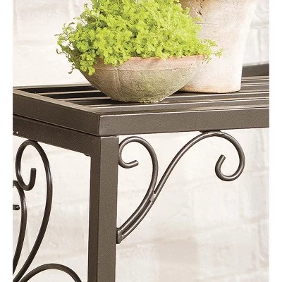 Best reviews of 😀 Plow & Hearth Set of 3 Nesting Metal Plant Stands with Scrollwork Design ❤️ 4 Best reviews of 😀 Plow & Hearth Set of 3 Nesting Metal Plant Stands with Scrollwork Design ❤️ - Image 3
