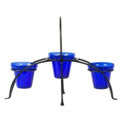 Best Sale 🔔 ACHLA Designs Small Herb Caddy Iron Plant Stand Black - ACHLA Design 🎉 -Planters Sales Store unnamed file 7189