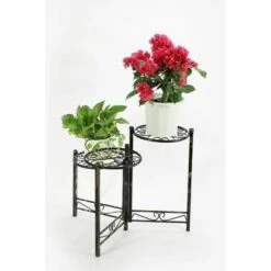 Outlet ๐งจ 24.5" 3-Tier Rectangular Heart Clover Plant Stand - Ore International ๐