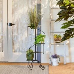 Promo π€© Zingz & Thingz Indoor/Outdoor Iron Spiral Showcase Plant Stand Black - Zings & Thingz π 11 Promo π€© Zingz & Thingz Indoor/Outdoor Iron Spiral Showcase Plant Stand Black - Zings & Thingz π -Planters Sales Store unnamed file 7199