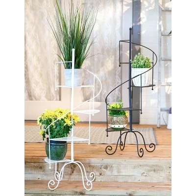 Promo π€© Zingz & Thingz Indoor/Outdoor Iron Spiral Showcase Plant Stand Black - Zings & Thingz π 7 Promo π€© Zingz & Thingz Indoor/Outdoor Iron Spiral Showcase Plant Stand Black - Zings & Thingz π - Image 5