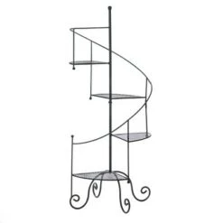 Promo π€© Zingz & Thingz Indoor/Outdoor Iron Spiral Showcase Plant Stand Black - Zings & Thingz π 14 Promo π€© Zingz & Thingz Indoor/Outdoor Iron Spiral Showcase Plant Stand Black - Zings & Thingz π -Planters Sales Store unnamed file 7202