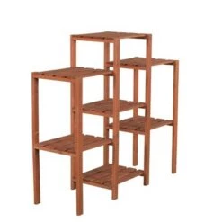Best reviews of 😉 7 Tier Plant Stand Rectangular - Brown - Leisure Season 🎁