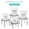 Wholesale 🛒 Best Choice Products Set of 4 Indoor Outdoor Metal Plant Stands, Flowerpot Holders for Home & Garden w/Starburst Design ❤️ -Planters Sales Store unnamed file 7312