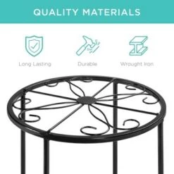 Wholesale 🛒 Best Choice Products Set of 4 Indoor Outdoor Metal Plant Stands, Flowerpot Holders for Home & Garden w/Starburst Design ❤️ 10 Wholesale 🛒 Best Choice Products Set of 4 Indoor Outdoor Metal Plant Stands, Flowerpot Holders for Home & Garden w/Starburst Design ❤️ -Planters Sales Store unnamed file 7314