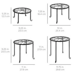 Wholesale 🛒 Best Choice Products Set of 4 Indoor Outdoor Metal Plant Stands, Flowerpot Holders for Home & Garden w/Starburst Design ❤️ 13 Wholesale 🛒 Best Choice Products Set of 4 Indoor Outdoor Metal Plant Stands, Flowerpot Holders for Home & Garden w/Starburst Design ❤️ -Planters Sales Store unnamed file 7317