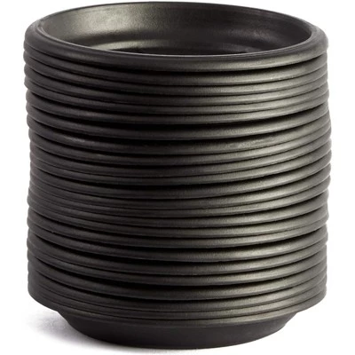 Discount 🔔 Juvale 24 Pack Round Plant Trays for Flower Pots Container (4 in, Black) 🥰 6 Discount 🔔 Juvale 24 Pack Round Plant Trays for Flower Pots Container (4 in, Black) 🥰 - Image 4