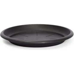 Hot Sale 🤩 Farmlyn Creek 10 Pack Plastic Flower Pot Saucers, Drip Tray for Potted Plants, Round, Black, 11.7" 🥰 -Planters Sales Store unnamed file 7387