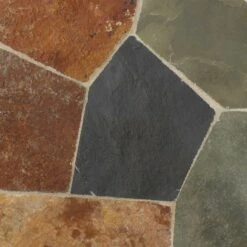 Best deal 🔥 Sunnydaze Decor Sunnydaze Indoor/Outdoor Steel Frame Decorative Slate Tile Top Flower Plant Stand Display Side Table - 12" 🎁 -Planters Sales Store unnamed file 7440