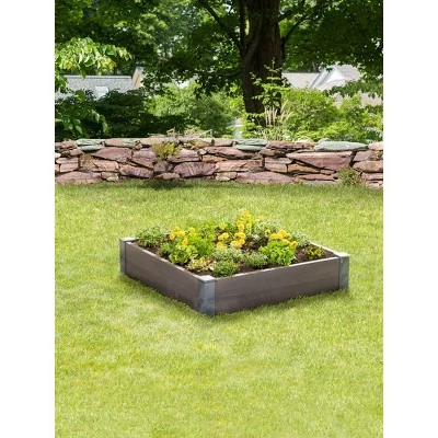 Cheap ⌛ Recycled Composite Raised Bed, 4' x 4' - Gardener's Supply Company ✨ 2 Cheap ⌛ Recycled Composite Raised Bed, 4' x 4' - Gardener's Supply Company ✨