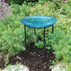 Brand new 🤩 14" Patio Ring Iron Plant Stand Black - ACHLA Designs 😉 -Planters Sales Store unnamed file 7486