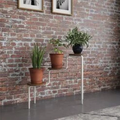 Brand new 😉 Webster 3 Tier Plant Stand Walnut - Novogratz 😀