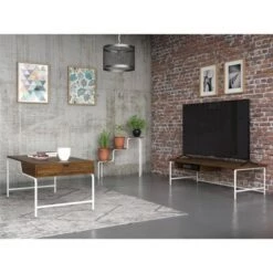 Brand new 😉 Webster 3 Tier Plant Stand Walnut - Novogratz 😀 -Planters Sales Store unnamed file 7495