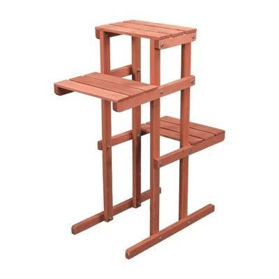 Budget β Rectangular 3 Tier Plant Stand - Brown - Leisure Season π 4 Budget β Rectangular 3 Tier Plant Stand - Brown - Leisure Season π - Image 2