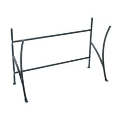 Cheap 🌟 22" Stylish Trestle Indoor Outdoor Steel and Iron Plant Stand Black Powder 🧥 Coat Finish - Achla Designs ✨ -Planters Sales Store unnamed file 7580