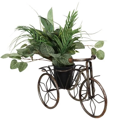 Cheap 🔥 Sunnydaze Decor Sunnydaze Indoor/Outdoor Rustic Metal Tricycle Standing Planter Basket for Front Yard, Porch, Garden, or in the Home - 12" - Brown ⌛ 10 Cheap 🔥 Sunnydaze Decor Sunnydaze Indoor/Outdoor Rustic Metal Tricycle Standing Planter Basket for Front Yard, Porch, Garden, or in the Home - 12" - Brown ⌛ - Image 8