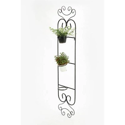 Wholesale β€οΈ 58" Wall Hanging Cast Iron Three Pot Planter Black - Ore International π 4 Wholesale β€οΈ 58" Wall Hanging Cast Iron Three Pot Planter Black - Ore International π - Image 2