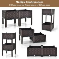 Best Pirce ๐ Costway Elevated Plastic Raised Garden Bed Planter Kit for Flower Vegetable Grow 2 Set โจ 15 Best Pirce ๐ Costway Elevated Plastic Raised Garden Bed Planter Kit for Flower Vegetable Grow 2 Set โจ -Planters Sales Store unnamed file 762