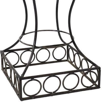 Buy ๐ Sunnydaze Decor Sunnydaze Indoor/Outdoor Metal Shell-Shaped Standing Planter Basket - 27" ๐ 4 Buy ๐ Sunnydaze Decor Sunnydaze Indoor/Outdoor Metal Shell-Shaped Standing Planter Basket - 27" ๐ - Image 2